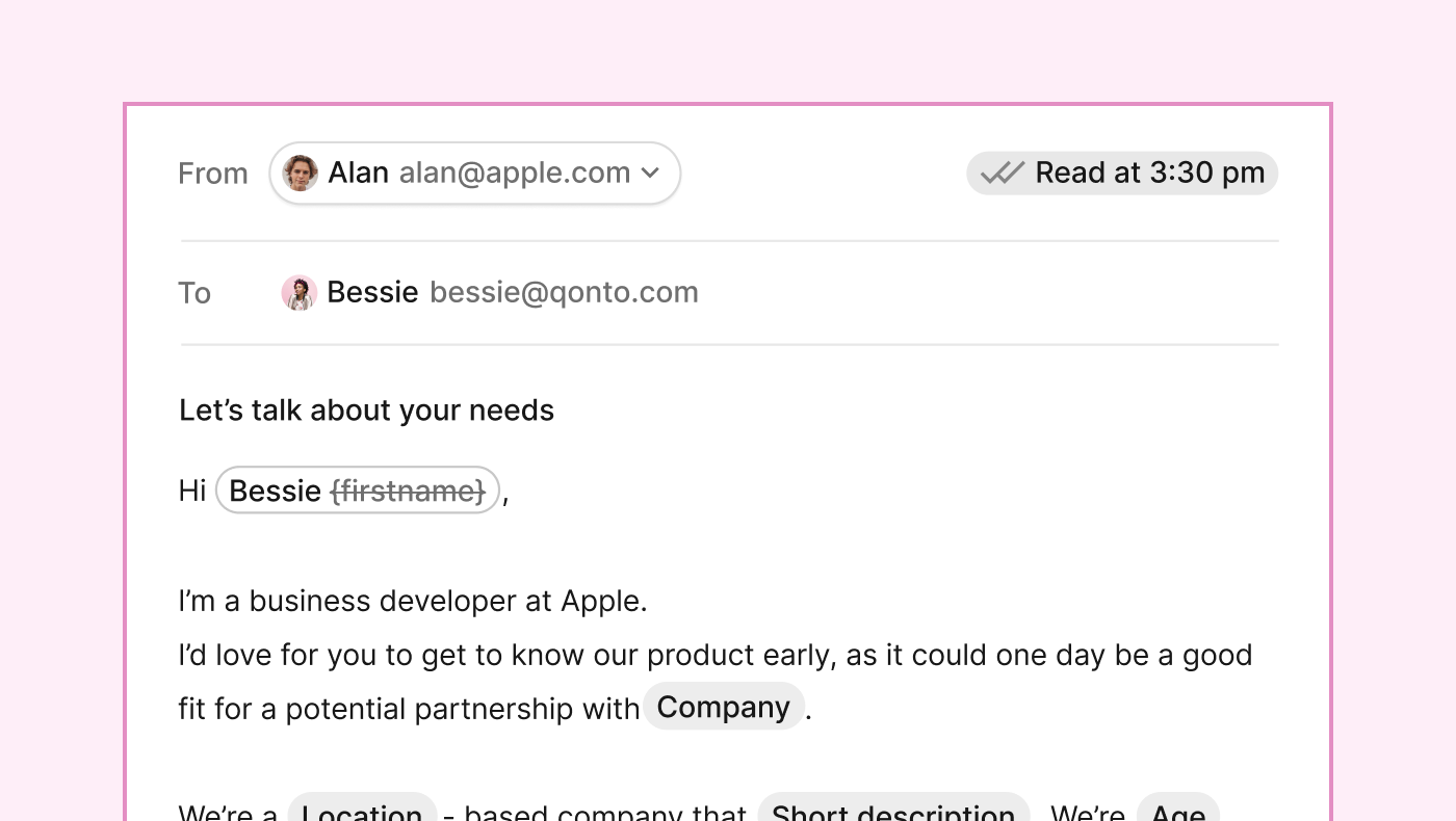 How to craft the perfect sales email template for your sales goals
